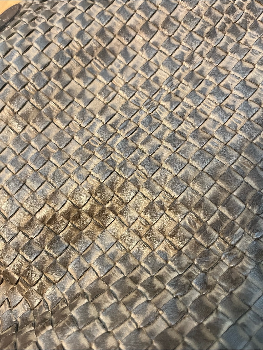 Valentina Woven Shoulder Bag - Brown - Picture 9 of 16